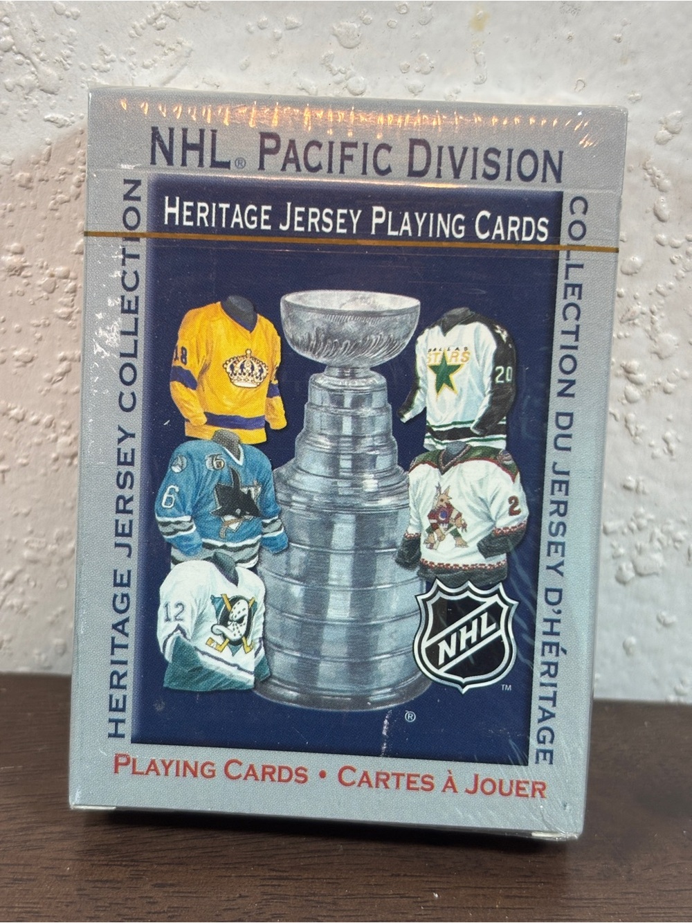 NHL Heritage Jersey Playing Cards - Blue/Yellow/Green